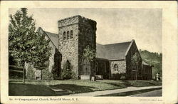 Congregational Church Briarcliff Manor, NY Postcard Postcard