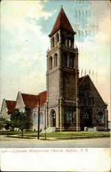 Lafayette Presbyterian Church Postcard