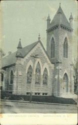 Universalist Church Middletown, NY Postcard Postcard