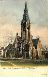 First Presbyterian Church Penn Yan, NY Postcard Postcard