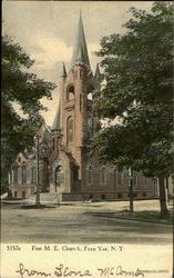 First M. E. Church Postcard