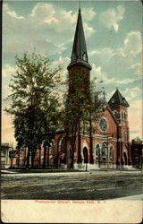 Presbyterian Church Seneca Falls, NY Postcard Postcard