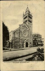 St. Stephen's Church P.E. and Westmorel and Club House Wilkes-Barre, PA Postcard 