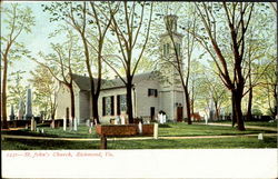 St. John'S Church Richmond, VA Postcard Postcard