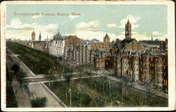 Commonwealth Avenue Postcard