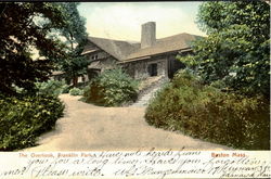 The Overlook, Franklin Park Postcard