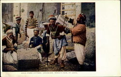 Arab Stone Cutters, Jerusalem, World'S Fair Postcard