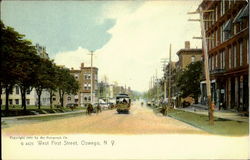West First Street Postcard