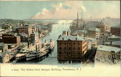 The Harbor From Banigan Building Postcard