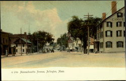 Massachusetts Avenue Arlington, MA Postcard Postcard