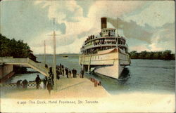 The Dock Hotel Frontenac, Str. Toronto Québec, QC Canada Postcard Postcard