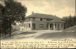 Alpha Delta Phi Fraternity Lodge Postcard