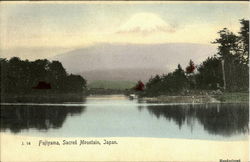 Fujiyama Sacred Mountain Japan Postcard Postcard