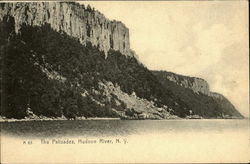 The Palisades Hudson River, NY Postcard Postcard