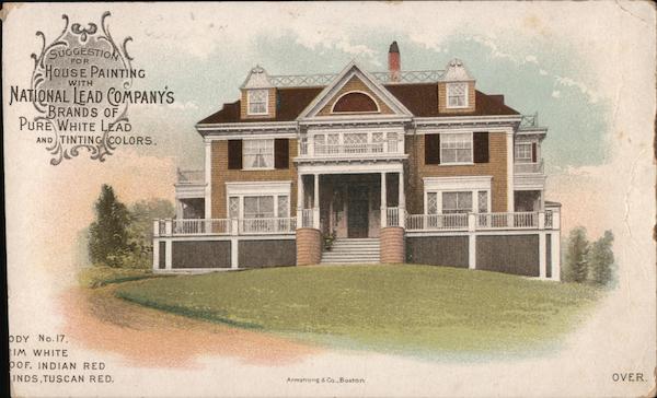 House Painting with National Lead Company's Pure White Lead and Tinting Colors