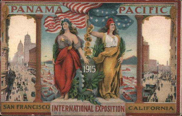 San Francisco, California 1915 Panama-Pacific International Exposition (PPIE)