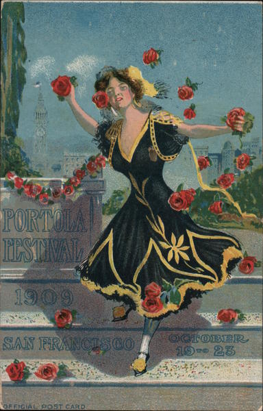 San Francisco Portola Festival 1909 California Exposition