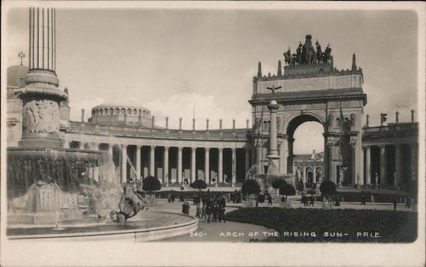Arch of the Rising Sun San Francisco California 1915 Panama-Pacific International Exposition (PPIE)