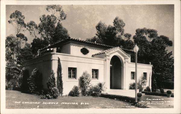 The Christian Science Monitor Building 1935 California Pacific Exposition San Diego