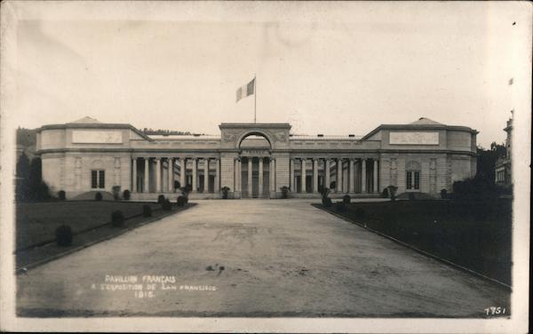 Pavillon Francais San Francisco California 1915 Panama-Pacific International Exposition (PPIE)