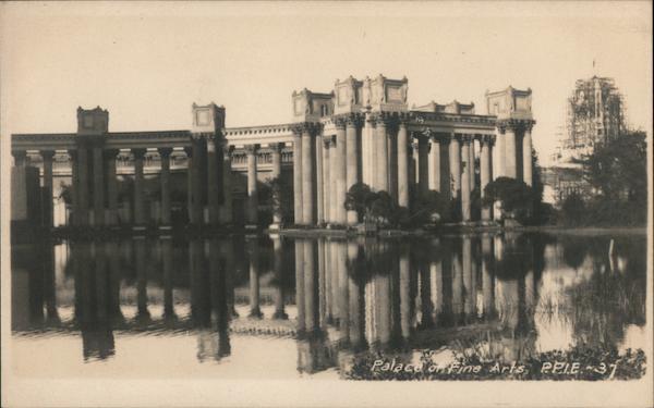 Palace of Fine Arts San Francisco California 1915 Panama-Pacific International Exposition (PPIE)