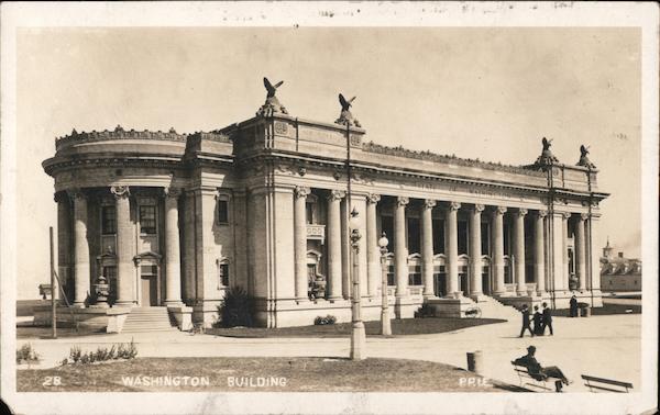 Washington Building San Francisco California 1915 Panama-Pacific International Exposition (PPIE)