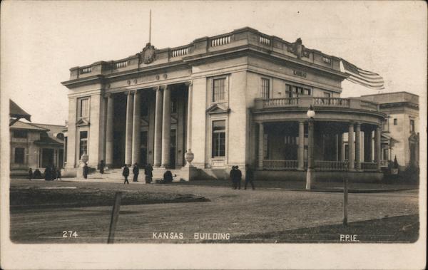 Kansas Building San Francisco California P.P.L.E. 1915 Panama-Pacific International Exposition (PPIE)