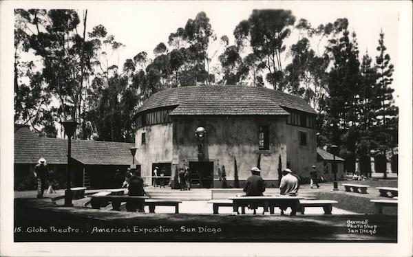 Globe Theatre 1935 California Pacific Exposition San Diego