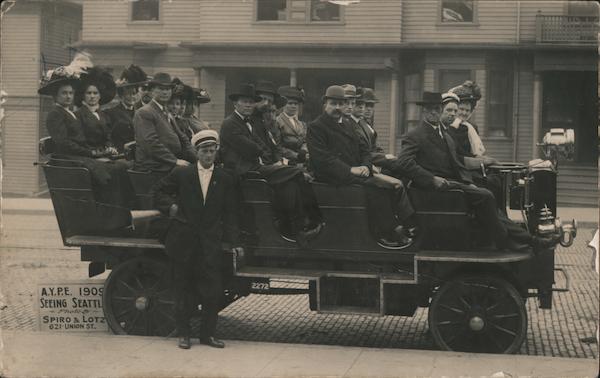 Seeing Seattle Tour Group Picture Spiro & Lotz, 621 Union St Washington