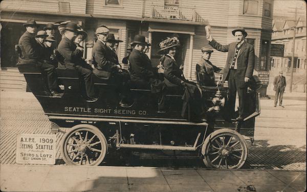 Seeing Seattle Tour Group Picture Spiro & Lotz, 621 Union St Washington