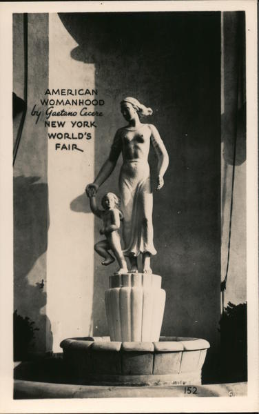 American Womanhood by Gaetano Cecere 1939 NY World's Fair