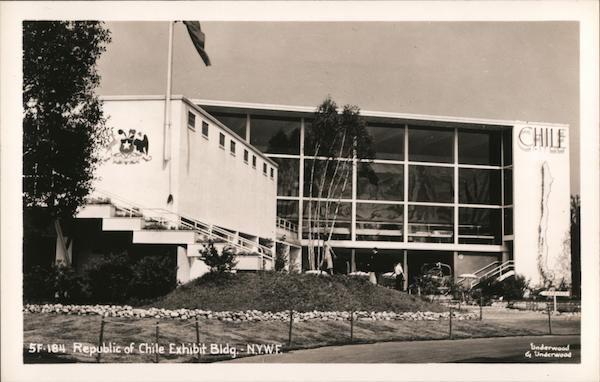 Republic of Chile Exhibit Buiding 1939 NY World's Fair