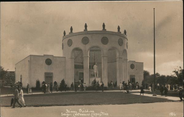 Illinois Building - Sesquicentennial Exposition - Philadelphia 1926 Pennsylvania