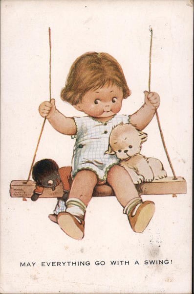 May everything go with a swing! Children