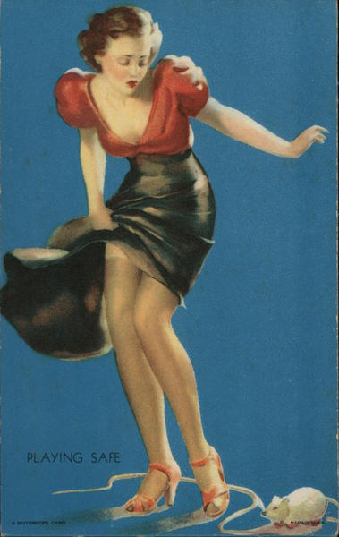 Playing Safe Swimsuits & Pinup