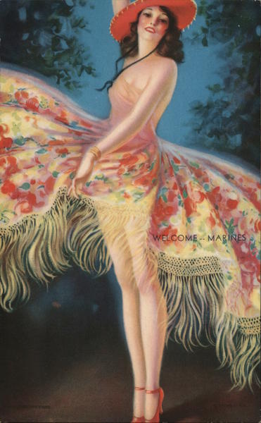 Rare: Welcome Marines Swimsuits & Pinup