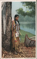 Minnehana Native Americana Postcard Postcard Postcard