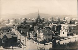 View of Exposition from Hill Postcard