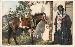 Irene Rock, Assinaboine Native Americana Postcard Postcard Postcard