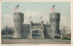 Entrance to Point Park Postcard