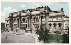 Exterior of Metropolitan Museum of Art Postcard