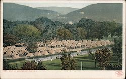 Camp and Grounds Postcard