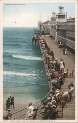 Watching the Bathers Postcard