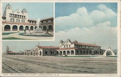 The Alvarado and Court Postcard