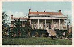Old Plantation Villa, St. Charles Street Postcard