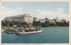 The Royal Poinciana, From Lake Worth Palm Beach, FL Postcard Postcard Postcard