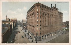 Exterior of Brown Palace Hotel Denver, CO Postcard Postcard Postcard