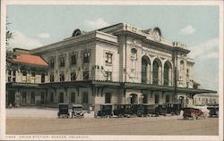 Exterior of Union Station Postcard