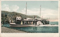 Glass Bottom Motor Boat "Empress" Postcard