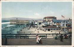 Beach Scene Postcard